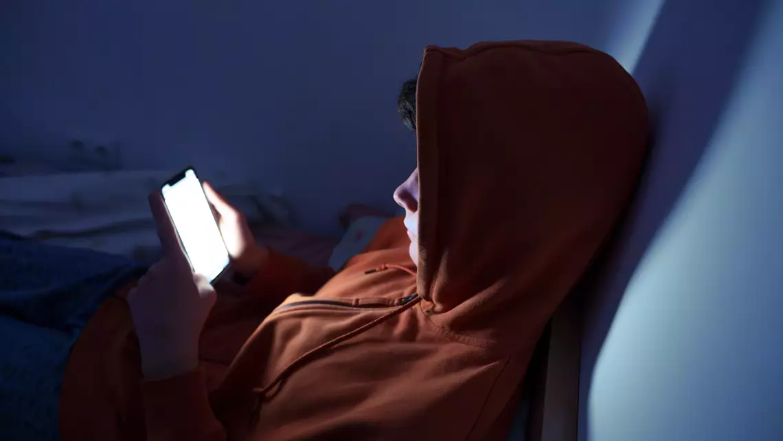 Übermässige Bildschirmnutzung